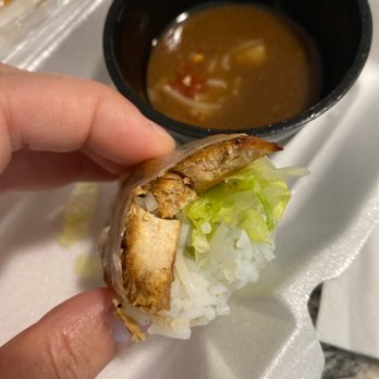 Pho Mac - Grilled chicken spring rolls - Vietnamese Near Me - Plano, Texas