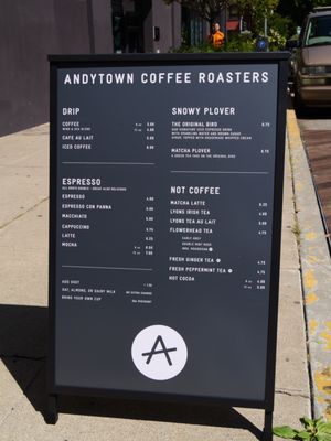 Menu photo 5 Andytown Coffee Roasters San Francisco, CA Menu photo 5 Andytown Coffee Roasters San Francisco, CA