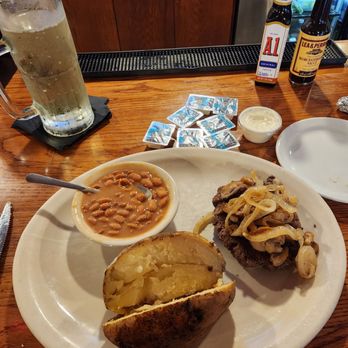 Colonial Restaurant - Bison Burger Steak - American Near Me - Rustburg, Virginia Colonial Restaurant - Bison Burger Steak - American Near Me - Rustburg, Virginia
