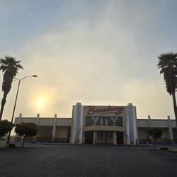 Broadway Cinema - Foggy morning photo while getting coffee