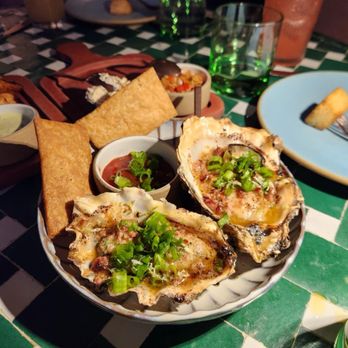 Valley Goat - roasted oysters - New American Near Me - Sunnyvale, California