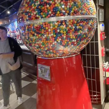 Cap City Fine Diner and Bar - Giant gumball machine - Diners Near Me - Columbus, Ohio Cap City Fine Diner and Bar - Giant gumball machine - Diners Near Me - Columbus, Ohio