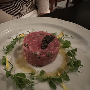The Milton Inn - Steak tartare made gluten free (brioche and egg yolk topping served on the side) - French Near Me - Sparks Glencoe, Maryland The Milton Inn - Steak tartare made gluten free (brioche and egg yolk topping served on the side) - French Near Me - Sparks Glencoe, Maryland