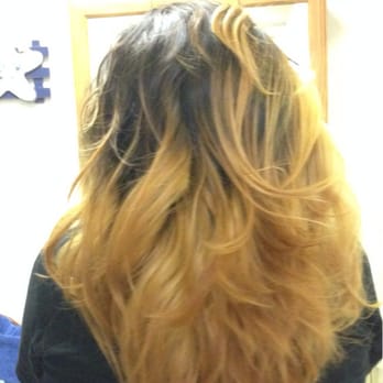 Paul Mitchell The School Pasadena - Hideous, non blended excuse for an ombré. It looks like they dipped my hair in bleach. ABSOLUTE WASTE OF $100 - Hair Salons Near Me - Pasadena, California