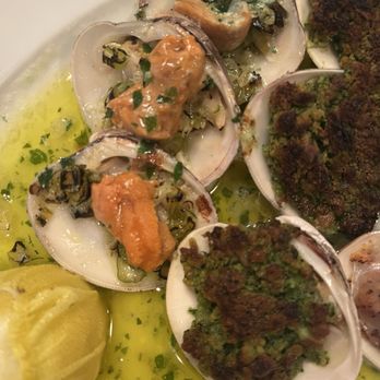 Carbone - Assorted Baked Clams - Italian Near Me - New York, New York Carbone - Assorted Baked Clams - Italian Near Me - New York, New York
