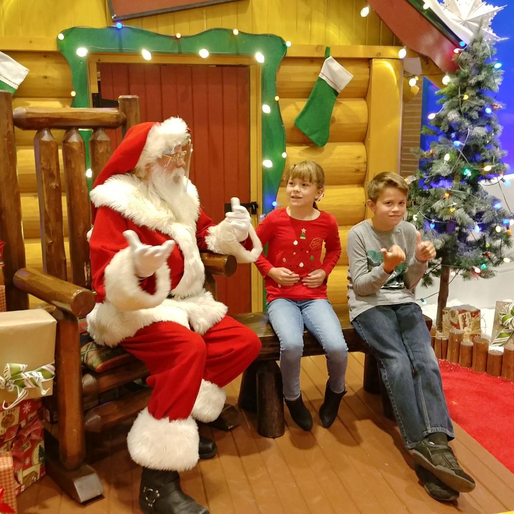 Cabela's - Sweet Santa chatting up their gift wish list with me kids! - Guns & Ammo Near Me - Verdi, Nevada Cabela's - Sweet Santa chatting up their gift wish list with me kids! - Guns & Ammo Near Me - Verdi, Nevada
