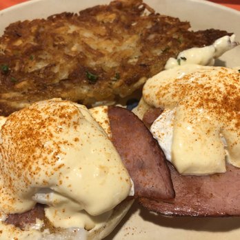 Snooze, an A.M. Eatery - Ham Benedict w/ hash browns - Breakfast & Brunch Near Me - Tempe, Arizona Snooze, an A.M. Eatery - Ham Benedict w/ hash browns - Breakfast & Brunch Near Me - Tempe, Arizona