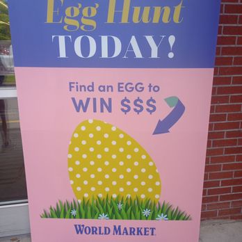 World Market - Oooo... Egg Hunt! - Furniture Stores Near Me - Charleston, South Carolina World Market - Oooo... Egg Hunt! - Furniture Stores Near Me - Charleston, South Carolina