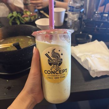 Pho Concept - Avocado smoothie - Vietnamese Near Me - Las Vegas, Nevada