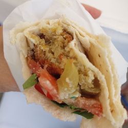 Falafel On Wheels - Falafel sandwich