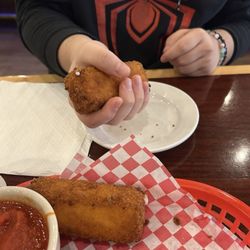 B-52’s American Bar & Grill - Ranger Cheese Sticks. Should be logs