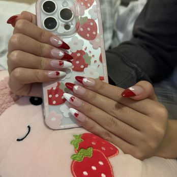 Princess Nails - Valentine's nails! - Nail Salons Near Me - San Gabriel, California Princess Nails - Valentine's nails! - Nail Salons Near Me - San Gabriel, California