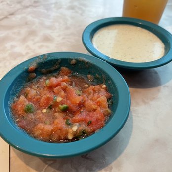 Chuy's - Salsa and jalapeno cilantro sauce - Tex-Mex Near Me - Cedar Park, Texas Chuy's - Salsa and jalapeno cilantro sauce - Tex-Mex Near Me - Cedar Park, Texas