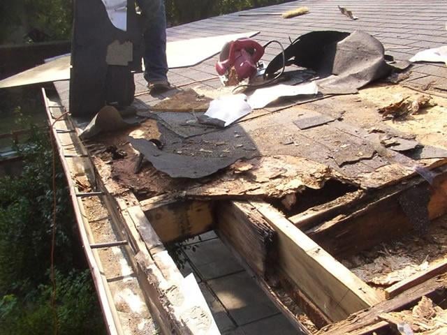 Slide of Dibble Roofing Company