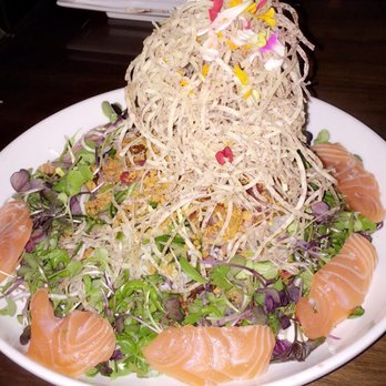 Lee - Singaporean Slaw with Salmon Sashimi - Asian Fusion Near Me - Toronto, Ontario Lee - Singaporean Slaw with Salmon Sashimi - Asian Fusion Near Me - Toronto, Ontario