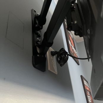 Triangle Integration - Installed plug behind tv - Home Theatre Installation Near Me