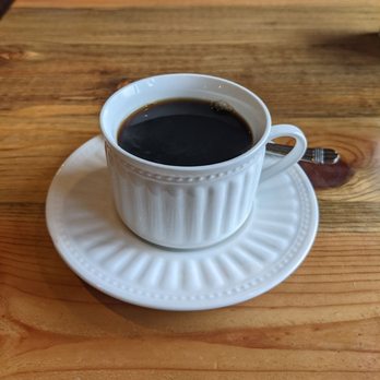 The Broken Whisk - Probably the best cup of Coffee Deborah has had - Poutineries Near Me - Agassiz, British Columbia