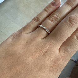 Wedding band from Ware Jewelers