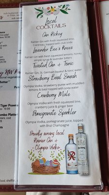 Menu photo 5 Budd Bay Cafe Olympia, WA