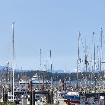 Dick's Fish & Chips - View across the street was pretty - Seafood Near Me - Campbell River, British Columbia Dick's Fish & Chips - View across the street was pretty - Seafood Near Me - Campbell River, British Columbia