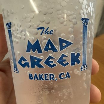 The Mad Greek - ICE COLD DRINKS - Greek Near Me - Baker, California The Mad Greek - ICE COLD DRINKS - Greek Near Me - Baker, California