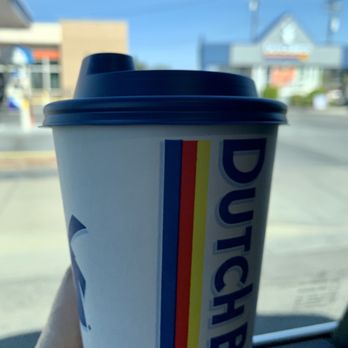 Dutch Bros Coffee - Medium roast wet cappuccino (worth giving it a try) - Coffee & Tea Near Me - Orland, California