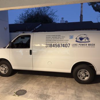 Luxe Power Wash - Luxe Power Wash truck (Efran filled up the tank using our garage spigot). - Pressure Washers Near Me - San Fernando Valley, California Luxe Power Wash - Luxe Power Wash truck (Efran filled up the tank using our garage spigot). - Pressure Washers Near Me - San Fernando Valley, California