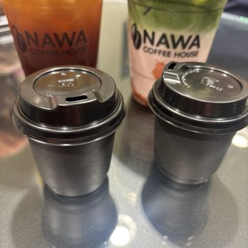 Nawa Coffee House - Drinks: Americano, Strawberry Matcha 16oz, Cortado (H) 5oz, Turkish coffee - Coffee & Tea Near Me - Friendswood, Texas Nawa Coffee House - Drinks: Americano, Strawberry Matcha 16oz, Cortado (H) 5oz, Turkish coffee - Coffee & Tea Near Me - Friendswood, Texas