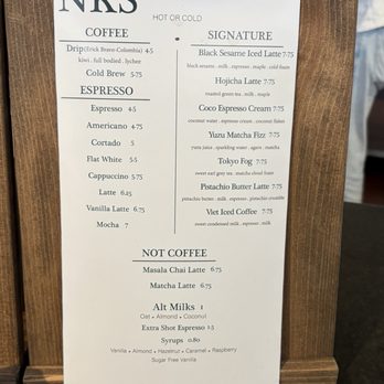 Side Characters - Menu - Coffee & Tea Near Me - San Francisco, California Side Characters - Menu - Coffee & Tea Near Me - San Francisco, California