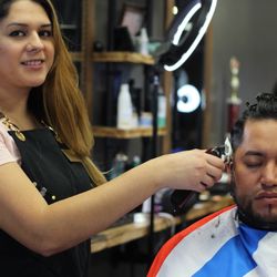 Primetime Barber Shop - Jenny on duty