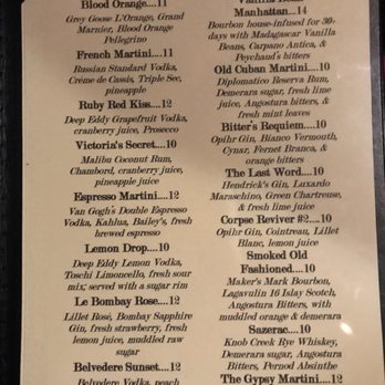 16 Prospect Wine Bar & Bistro - Cocktail menu - American Near Me - Westfield, New Jersey 16 Prospect Wine Bar & Bistro - Cocktail menu - American Near Me - Westfield, New Jersey