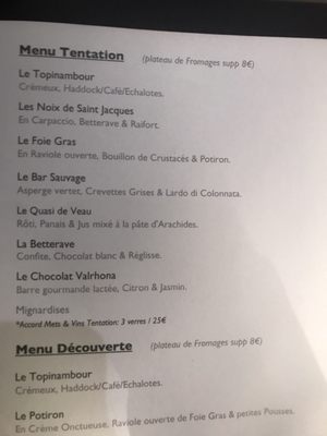 Menu photo 2 restaurant Origine Rouen, 76