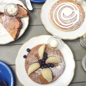 La Note - orange-water french toast with honey lavender, creme fraiche pancake & lemon gingerbread pancake with poached pears...freakin amazing.. - French Near Me - Berkeley, California La Note - orange-water french toast with honey lavender, creme fraiche pancake & lemon gingerbread pancake with poached pears...freakin amazing.. - French Near Me - Berkeley, California
