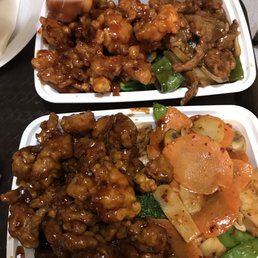 Top: Kato's Chicken/Peppered Steak Combo (3/5), Bottom: Dragon & Phoenix Combo (4/5)