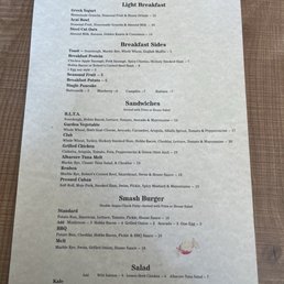 Menu 3/22/2026 Menu 3/22/2026