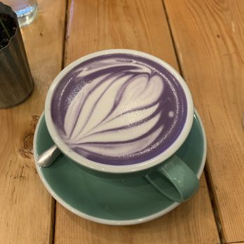 Urban Backyard - Ube Latte?!?!! This is heaven! - Coffee & Tea Near Me - New York, New York Urban Backyard - Ube Latte?!?!! This is heaven! - Coffee & Tea Near Me - New York, New York