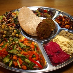 Infinity Foods Kitchen - Vegan Mezze platter