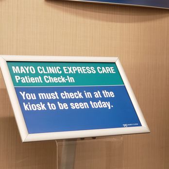 Mayo Clinic Express Care - Don't forget to check in - Medical Centers Near Me - Rochester, Minnesota Mayo Clinic Express Care - Don't forget to check in - Medical Centers Near Me - Rochester, Minnesota