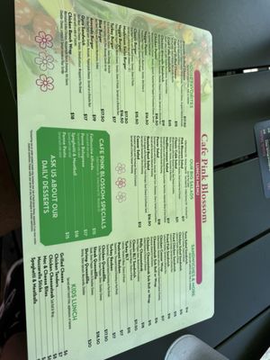 Menu photo 1 Cafe Pink Blossom Lewes, DE