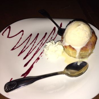 Antique Table - White chocolate bread pudding - Italian Near Me - Lynn, Massachusetts