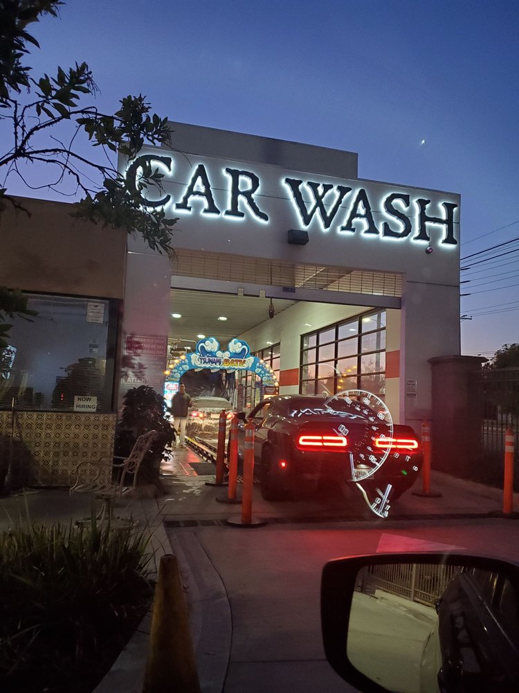 Tsunami express car wash near me