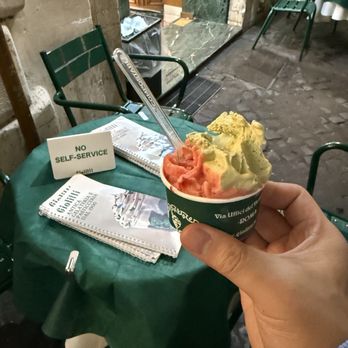 Giolitti - Pistachio and Strawberry - Ice Cream & Frozen Yogurt Near Me - Rome, RM Giolitti - Pistachio and Strawberry - Ice Cream & Frozen Yogurt Near Me - Rome, RM