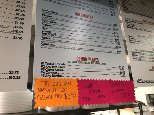 Menu photo 1 Oscar's Taco Shops Nashville, TN Menu photo 1 Oscar's Taco Shops Nashville, TN