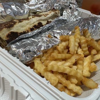 Turkish Cuisine - Chicken Saj with fries - Turkish Near Me - Tigard, Oregon Turkish Cuisine - Chicken Saj with fries - Turkish Near Me - Tigard, Oregon