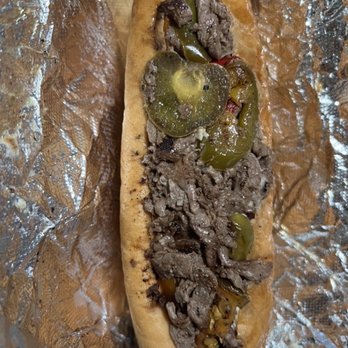 New Jersey's Restaurant - Cheesesteak with Hot Cherry Peppers - Cheesesteaks Near Me - Campbell, California