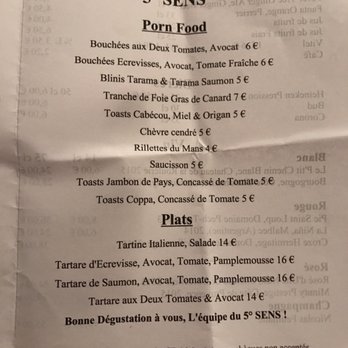5eme Sens - Menu - Cocktail Bars Near Me - Paris, 75