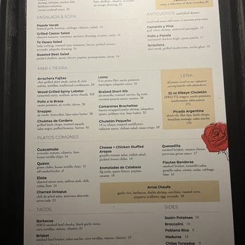 Te Deseo - Menu - Cocktail Bars Near Me - Dallas, Texas