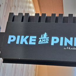 a sign for pike and pine by hudson a sign for pike and pine by hudson