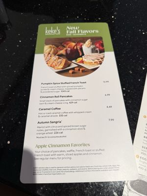 Menu photo 3 Keke's Breakfast Cafe Orlando, FL Menu photo 3 Keke's Breakfast Cafe Orlando, FL