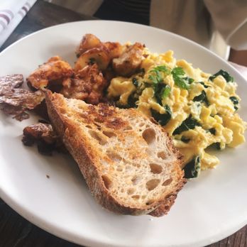 Gather - Herb goat cheese scramble - New American Near Me - Berkeley, California